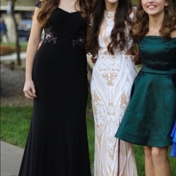 Formal Dress Blonde nites by Stacy Sklar - Picture 1 of 5